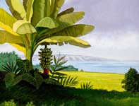 Painting by Curtis Wilson Cost: Banana Sunday 