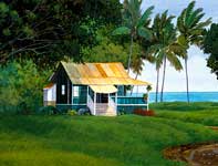 Painting by Curtis Wilson Cost: Beach Front