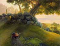 Painting by Curtis Wilson Cost: Eleven Thousand Acres