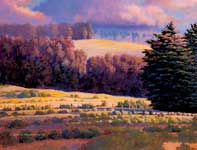 Painting by Curtis Wilson Cost: Evening Blush