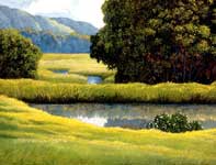 Painting by Curtis Wilson Cost: Hele Maile