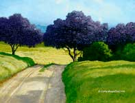 Painting by Curtis Wilson Cost: Lavender Passage
