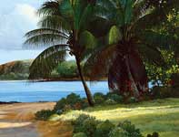 Painting by Curtis Wilson Cost: Makena Stroll