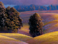 Painting by Curtis Wilson Cost: Shank of the Evening