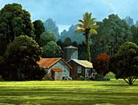 Painting by Curtis Wilson Cost: Spring Light