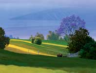 Painting by Curtis Wilson Cost: Strands of Gold