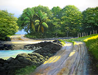 Painting by Curtis Wilson Cost: Sunrise on Ahihi