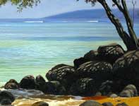 Painting by Curtis Wilson Cost: Thousand Peaks