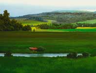 Painting by Curtis Wilson Cost: Upcountry Amethyst