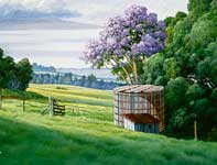 Painting by Curtis Wilson Cost: Upcountry Maui