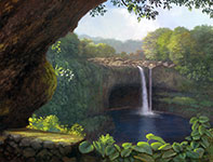 Painting by Curtis Wilson Cost: Waianuenue